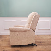 CLEARANCE The Bourne - Dual Motor Riser Recliner - Cream CLEARANCE-2605