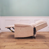 CLEARANCE The Bourne - Dual Motor Riser Recliner - Cream CLEARANCE-2605