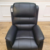 CLEARANCE The Avon - Dual Motor Riser Recliner - Black CLEARANCE-2616