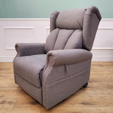 CLEARANCE The Thames - Lateral Back Dual Motor Riser Recliner - Graphite CLEARANCE-2623