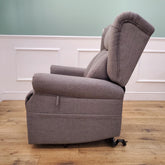 CLEARANCE The Thames - Lateral Back Dual Motor Riser Recliner - Graphite CLEARANCE-2623