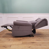 CLEARANCE The Thames - Lateral Back Dual Motor Riser Recliner - Graphite CLEARANCE-2623