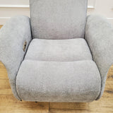 CLEARANCE The Astral Essential - 360 Swivel Dual Motor Riser Recliner - Light Grey CLEARANCE-2642