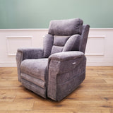 CLEARANCE The Ultra Comfort - 5 Motor Riser Recliner & Sleeping Chair - Grey CLEARANCE-2643