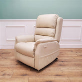 CLEARANCE The Avon - Dual Motor Riser Recliner - Cream CLEARANCE-2709