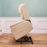 CLEARANCE The Avon - Dual Motor Riser Recliner - Cream CLEARANCE-2709