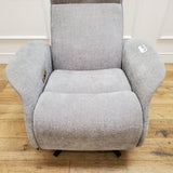 CLEARANCE The Astral Essential - 360 Swivel Dual Motor Riser Recliner - Light Grey CLEARANCE-2736