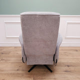 CLEARANCE The Astral Essential - 360 Swivel Dual Motor Riser Recliner - Light Grey CLEARANCE-2736