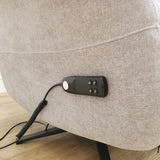 CLEARANCE The Astral Essential - 360 Swivel Dual Motor Riser Recliner - Light Grey CLEARANCE-2736