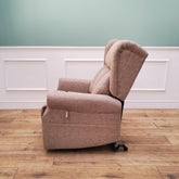 CLEARANCE The Thames - Lateral Back Dual Motor Riser Recliner - Antelope CLEARANCE-2743