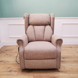 CLEARANCE The Thames - Lateral Back Dual Motor Riser Recliner - Antelope CLEARANCE-2743