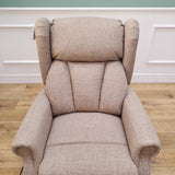 CLEARANCE The Thames - Lateral Back Dual Motor Riser Recliner - Antelope CLEARANCE-2743