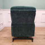 CLEARANCE The Wye - Dual Motor Knuckle Arm Riser Recliner Chair - Hunters Green CLEARANCE-2767