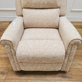 CLEARANCE The Bourne - Dual Motor Riser Recliner - Cream CLEARANCE-2780