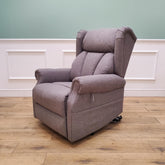 CLEARANCE The Thames - Lateral Back Dual Motor Riser Recliner - Graphite CLEARANCE-2795