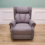 CLEARANCE The Thames - Lateral Back Dual Motor Riser Recliner - Graphite CLEARANCE-2795
