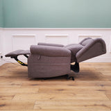 CLEARANCE The Thames - Lateral Back Dual Motor Riser Recliner - Graphite CLEARANCE-2795