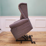 CLEARANCE The Thames - Lateral Back Dual Motor Riser Recliner - Graphite CLEARANCE-2795