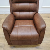 CLEARANCE The Avon - Dual Motor Riser Recliner - Brown CLEARANCE-2806