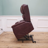 CLEARANCE The Avon - Dual Motor Riser Recliner - Burgundy CLEARANCE-2808