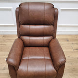 CLEARANCE The Avon - Dual Motor Riser Recliner - Brown CLEARANCE-2826