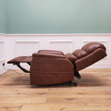 CLEARANCE The Avon - Dual Motor Riser Recliner - Brown CLEARANCE-2826