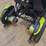 CLEARANCE The Ultra Comfort Elite - Reclining, Leg Elevating, Sine-Wave Long-Range Folding Power Wheelchair CLEARANCE-2828