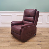 CLEARANCE The Avon - Dual Motor Riser Recliner - Burgundy CLEARANCE-2850