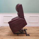 CLEARANCE The Avon - Dual Motor Riser Recliner - Burgundy CLEARANCE-2850
