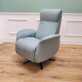CLEARANCE The Astral - 360 Swivel Dual Motor Riser Recliner with Heat & Massage - Sage CLEARANCE-2865