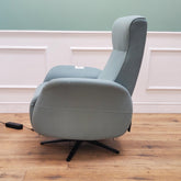 CLEARANCE The Astral - 360 Swivel Dual Motor Riser Recliner with Heat & Massage - Sage CLEARANCE-2882