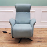 CLEARANCE The Astral - 360 Swivel Dual Motor Riser Recliner with Heat & Massage - Sage CLEARANCE-2882