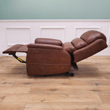 CLEARANCE The Avon - Dual Motor Riser Recliner - Brown CLEARANCE-2883