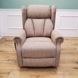 CLEARANCE The Thames - Lateral Back Dual Motor Riser Recliner - Antelope CLEARANCE-2945