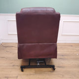 CLEARANCE The Avon - Dual Motor Riser Recliner - Burgundy CLEARANCE-2967