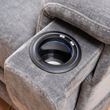 The Ultra Comfort - 5 Motor Riser Recliner & Sleeping Chair - Grey