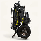 The Ultra Comfort Elite - Reclining, Long-Range, Airline Friendly Folding Power Wheelchair with Bluetooth Remote & Raised Leg Platform