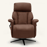 The Astral Lux - Swivel Riser Recliner with Heat & Massage (Brown)