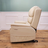 CLEARANCE The Avon - Dual Motor Riser Recliner - Cream CLEARANCE-2507