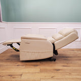 CLEARANCE The Avon - Dual Motor Riser Recliner - Cream CLEARANCE-2507