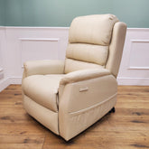 CLEARANCE The Avon - Dual Motor Riser Recliner - Cream CLEARANCE-2507