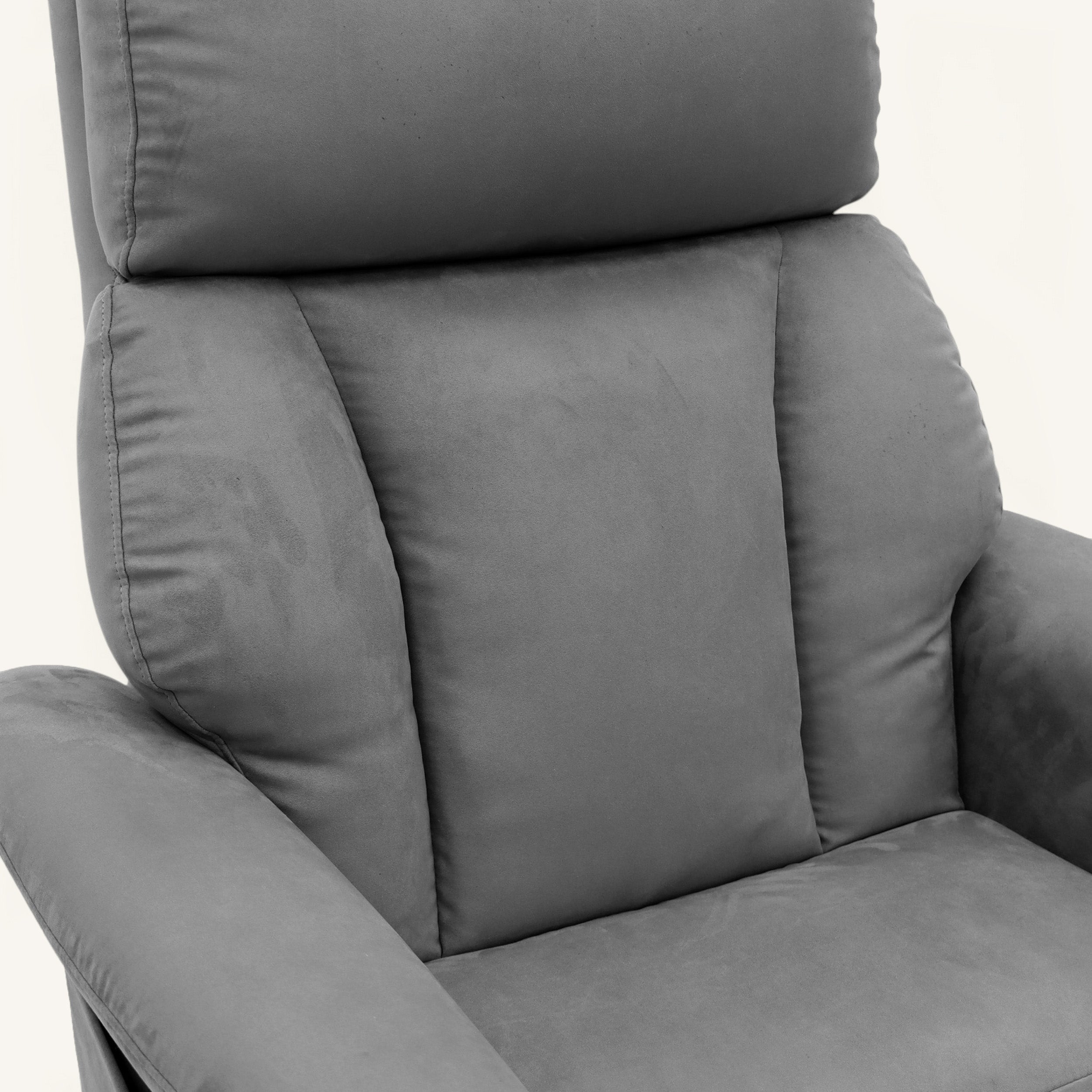 The Astral Lux - Swivel Riser Recliner with Heat & Massage (Grey ...