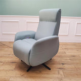 CLEARANCE The Astral - 360 Swivel Dual Motor Riser Recliner with Heat & Massage - Sage- CL-2888