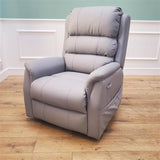 CLEARANCE The Avon - Dual Motor Riser Recliner - Grey - CLEARANCE-2995