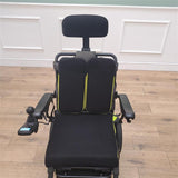 CLEARANCE- The Ultra Comfort Elite - Reclining, Leg Elevating, Sine-Wave Long-Range Folding Power Wheelchair - CLEARANCE 3016