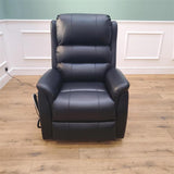 CLEARANCE The Avon - Dual Motor Riser Recliner - Burgundy CLEARANCE-3020