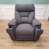 CLEARANCE The Ultra Comfort - 5 Motor Riser Recliner & Sleeping Chair - Grey CLEARANCE-3040
