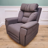 CLEARANCE The Ultra Comfort - 5 Motor Riser Recliner & Sleeping Chair - Anthracite - CLEARANCE-2307