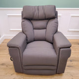 CLEARANCE The Ultra Comfort - 5 Motor Riser Recliner & Sleeping Chair - Anthracite - CLEARANCE-2307