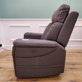 CLEARANCE The Ultra Comfort - 5 Motor Riser Recliner & Sleeping Chair - Anthracite - CLEARANCE-2341